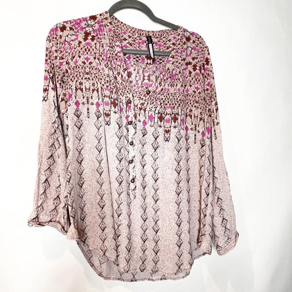 Plenty by Tracy Reese | Boho Arrow Blouse - Picture 1 of 3